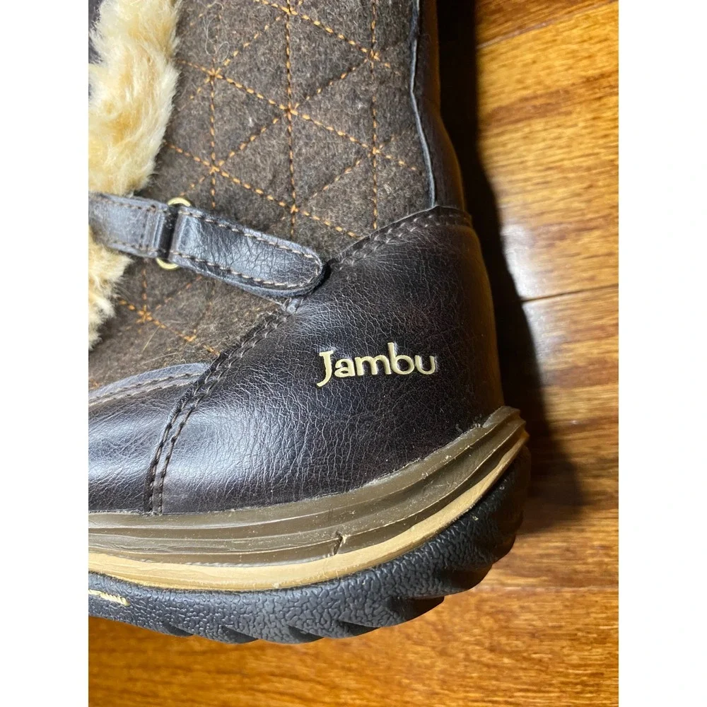 Jambu Foux Fur Arctic Vegan Boots Size‎ 7.5M